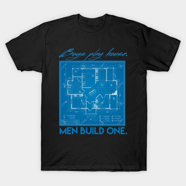 Men Build T-Shirt by Keakevene13